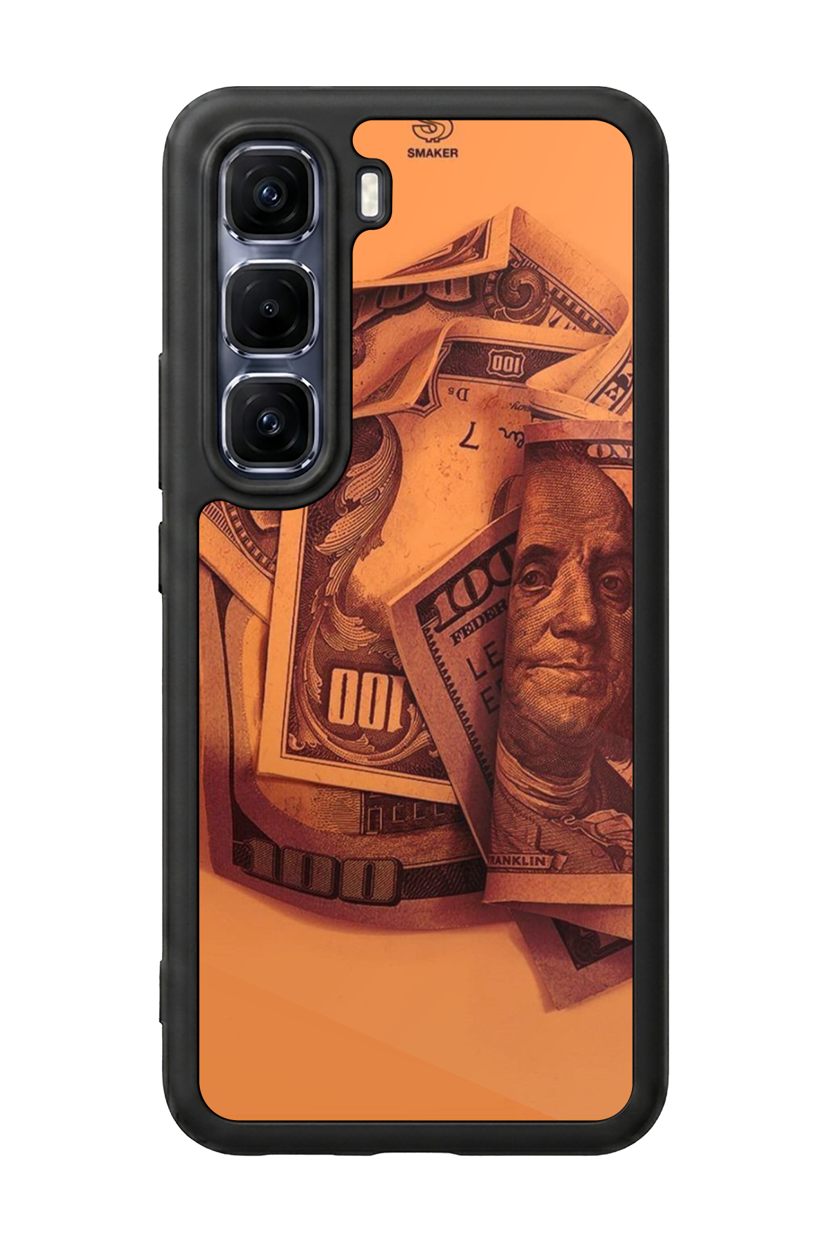 Infinix Hot 60 Pro Plus Uyumlu Money Para Tasarımlı Glossy Premium Kılıf