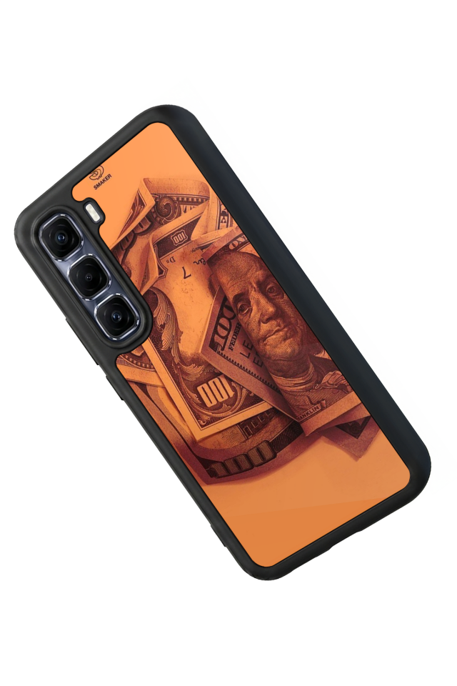 Infinix Hot 60 Pro Plus Uyumlu Money Para Tasarımlı Glossy Premium Kılıf