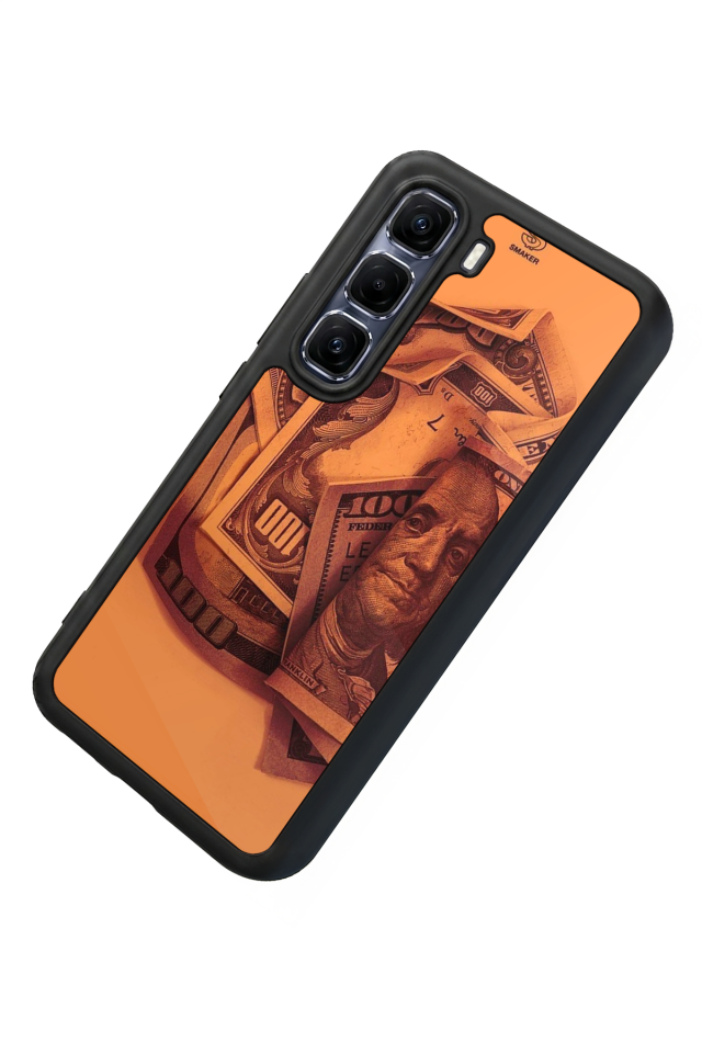 Infinix Hot 60 Pro Plus Uyumlu Money Para Tasarımlı Glossy Premium Kılıf