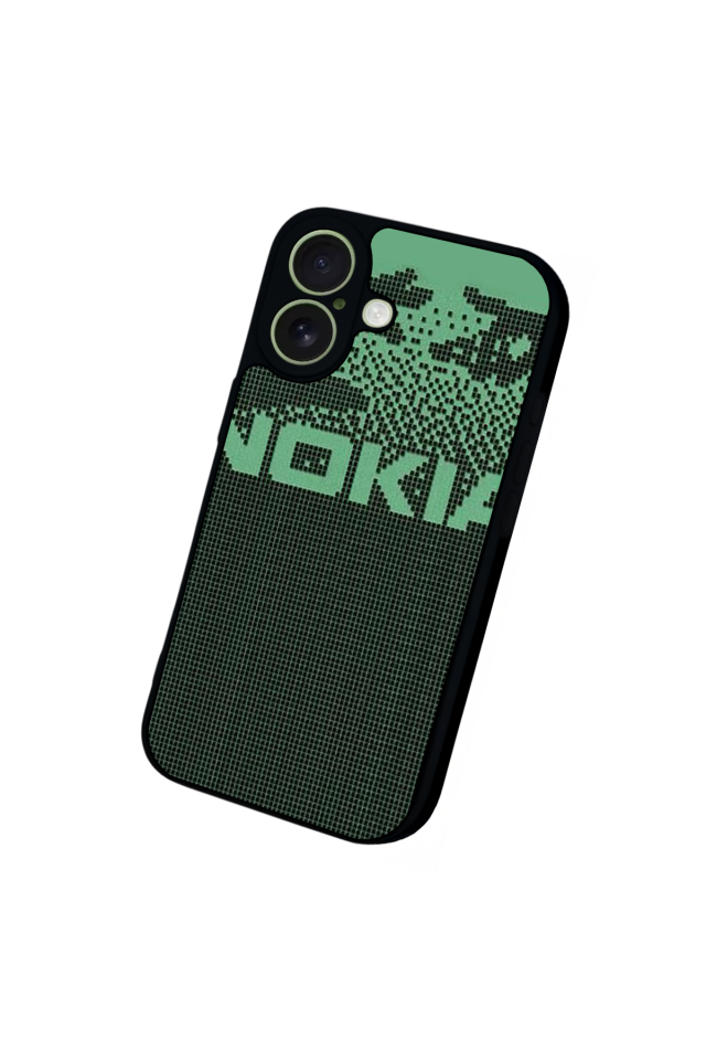 iPhone 17 Uyumlu Nokia Tasarımlı Glossy Premium Kılıf