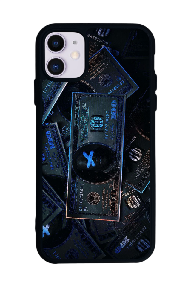 iPhone 11 Uyumlu Para Tasarımlı Glossy Premium Kılıf