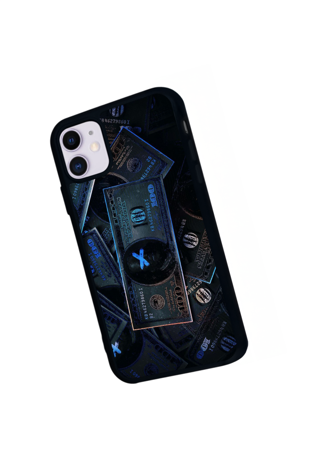 iPhone 11 Uyumlu Para Tasarımlı Glossy Premium Kılıf