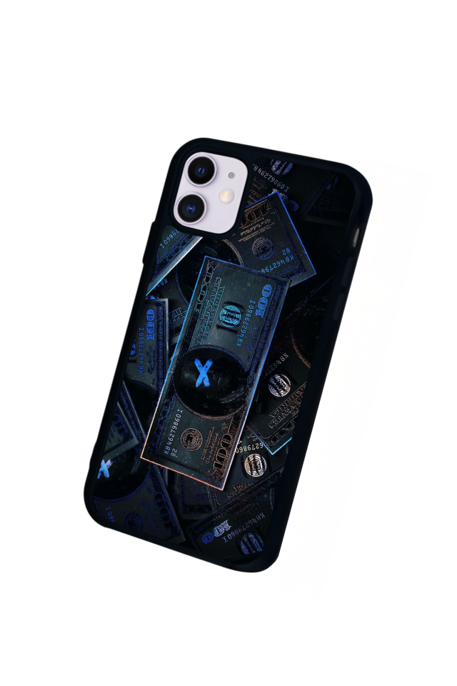 iPhone 11 Uyumlu Para Tasarımlı Glossy Premium Kılıf
