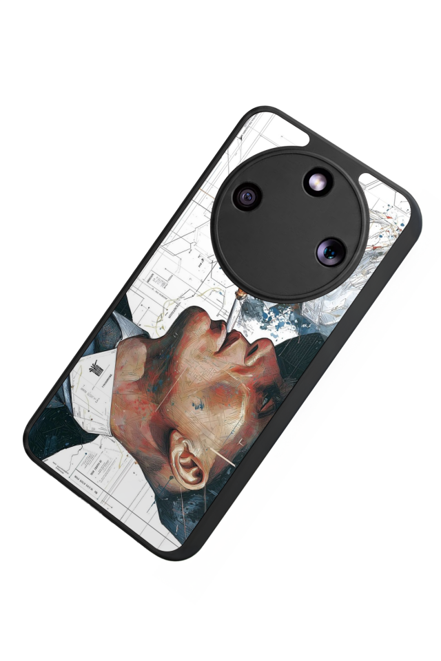 Honor Magic 8 Lite Uyumlu Peaky Blinders Tasarımlı Glossy Premium Kılıf
