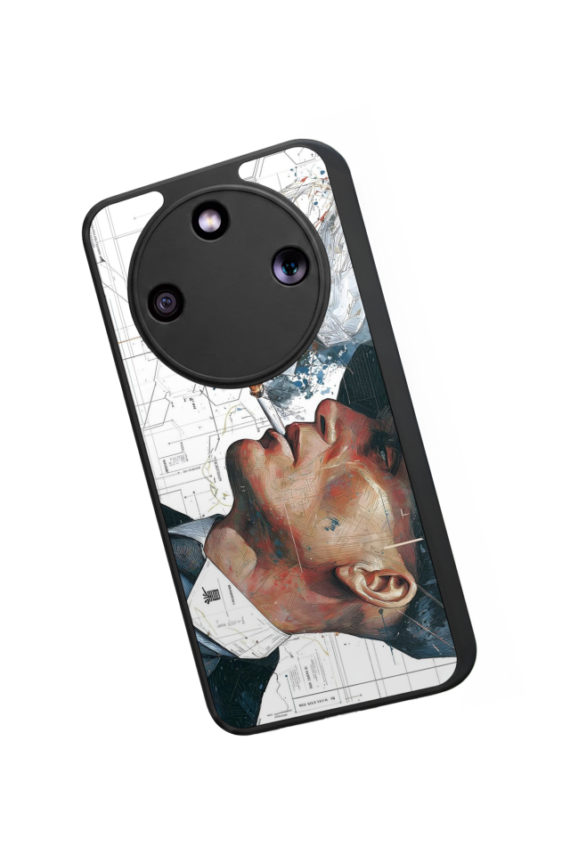 Honor Magic 8 Lite Uyumlu Peaky Blinders Tasarımlı Glossy Premium Kılıf