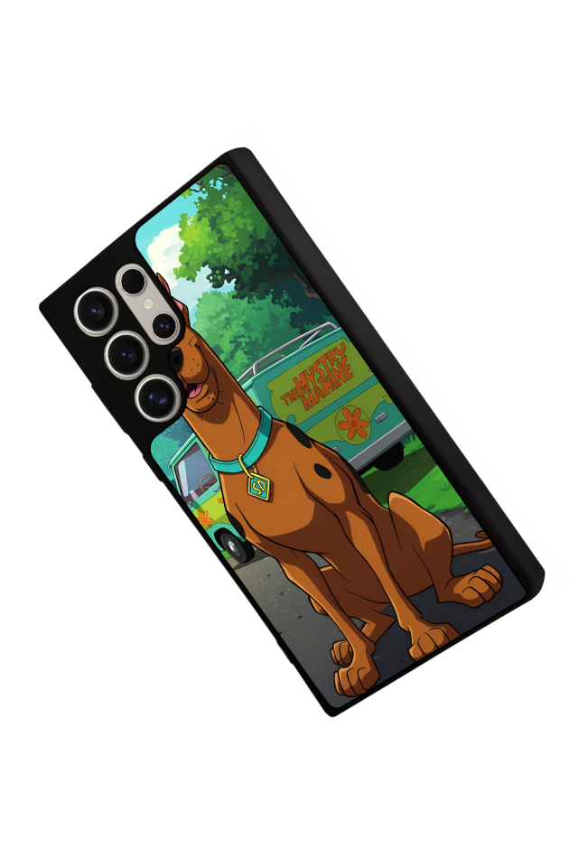 Samsung Galaxy S23 Ultra Uyumlu Scooby Doo Tasarımlı Glossy Premium Kılıf