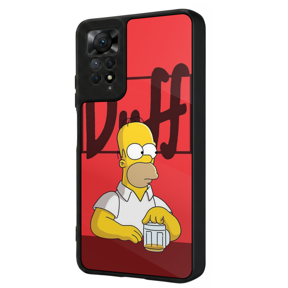 Xiaomi Redmi Note 12 Pro Uyumlu The Simpsons Tasarımlı Glossy Premium Kılıf
