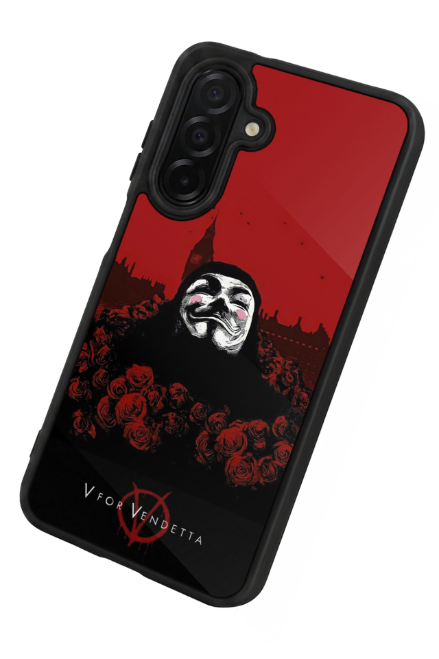 Samsung Galaxy A56 Uyumlu Vendetta Tasarımlı Glossy Premium Kılıf