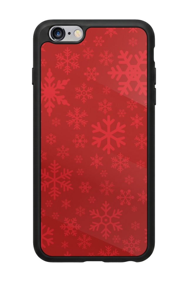 iPhone 6 Plus Uyumlu Yilbasi Christmas Tasarımlı Glossy Premium Kılıf