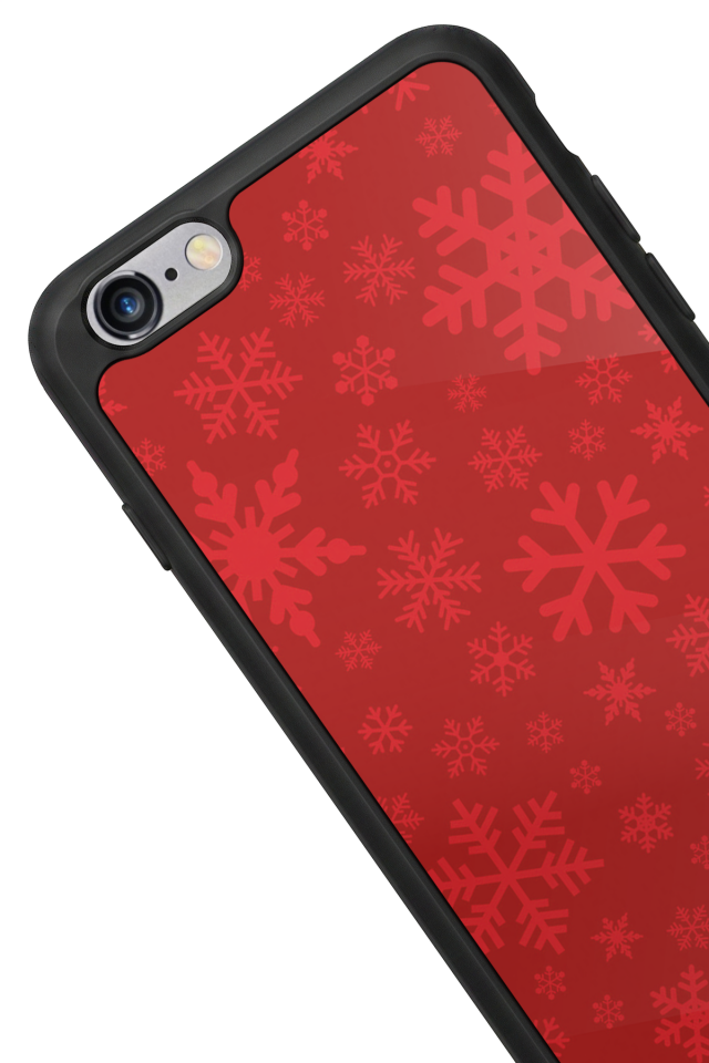 iPhone 6 Plus Uyumlu Yilbasi Christmas Tasarımlı Glossy Premium Kılıf