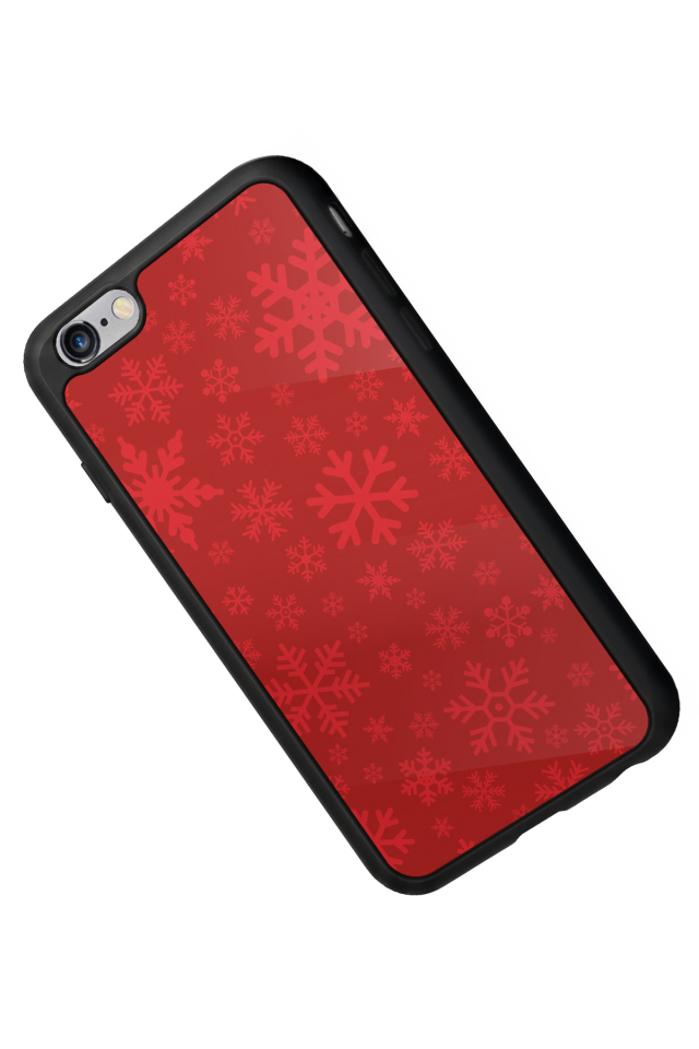 iPhone 6 Plus Uyumlu Yilbasi Christmas Tasarımlı Glossy Premium Kılıf