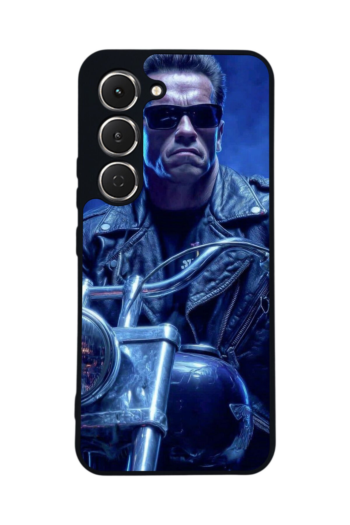 Tecno Spark 40 Pro Uyumlu Terminator Tasarımlı Glossy Premium Kılıf
