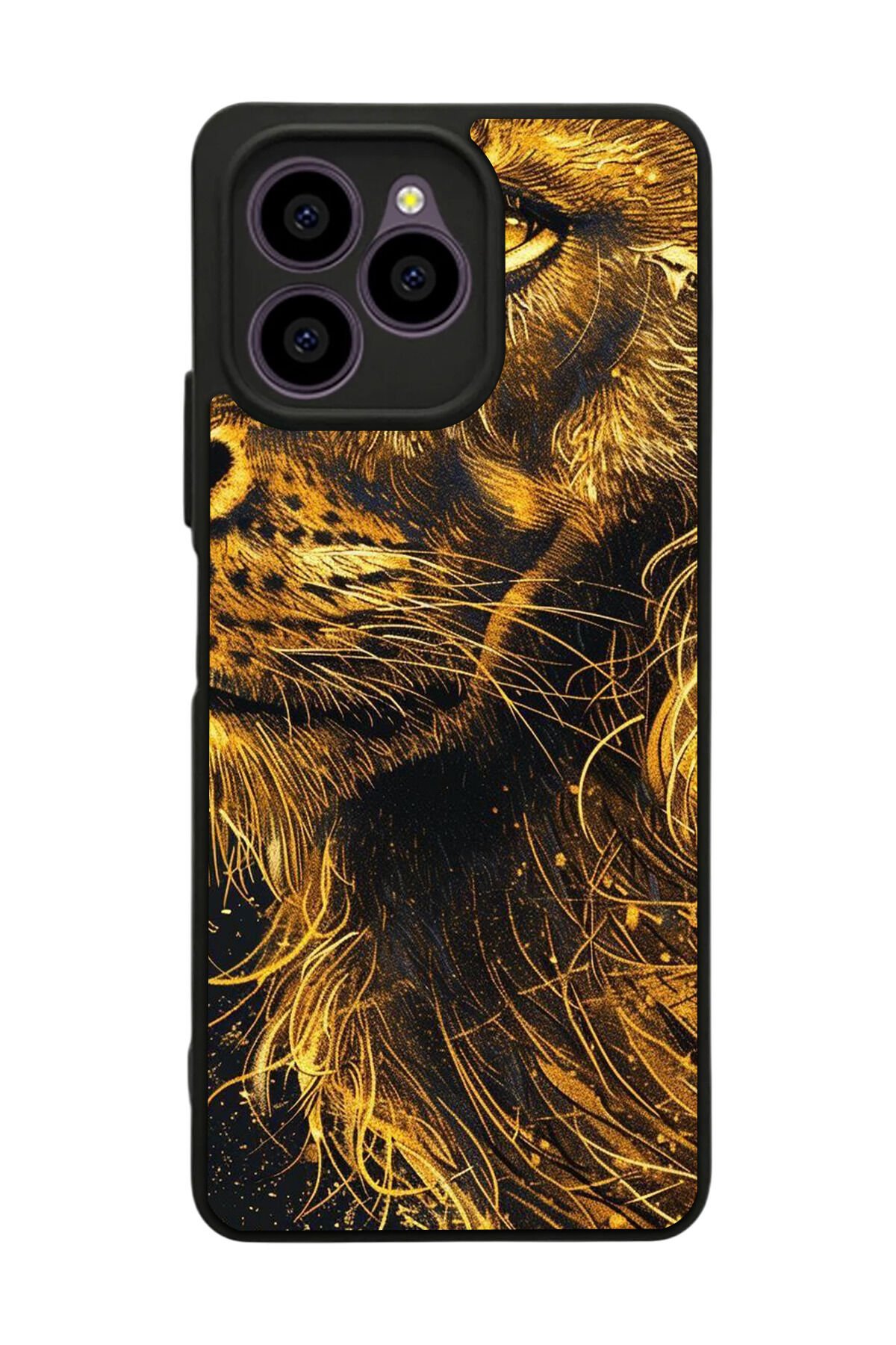 Omix X6 Uyumlu Aslan Tasarımlı Glossy Premium Kılıf