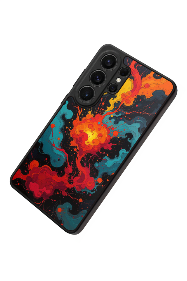 Samsung Galaxy S26 Ultra Uyumlu Abstract Tasarımlı Glossy Premium Kılıf