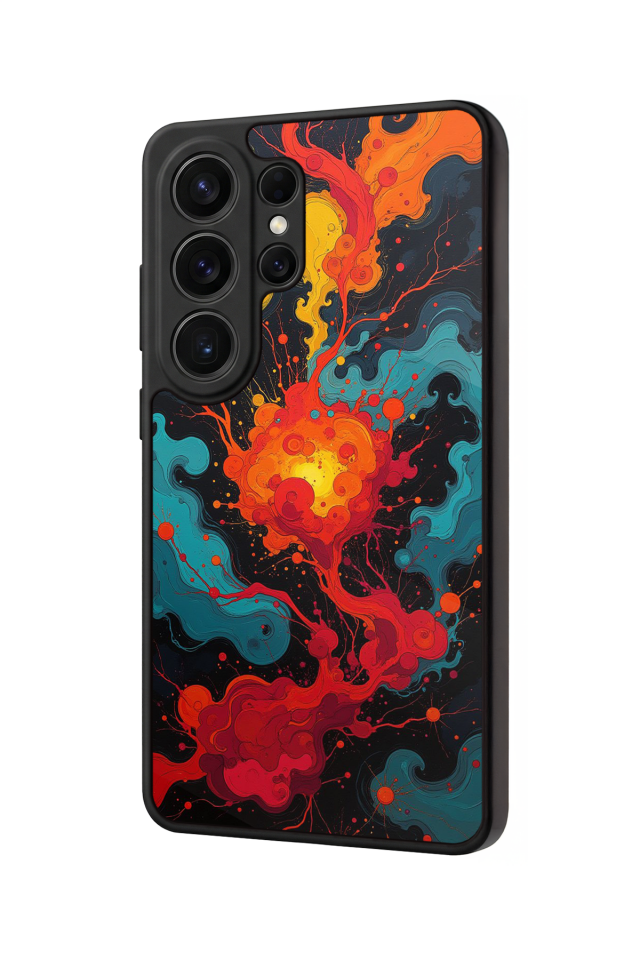 Samsung Galaxy S26 Ultra Uyumlu Abstract Tasarımlı Glossy Premium Kılıf