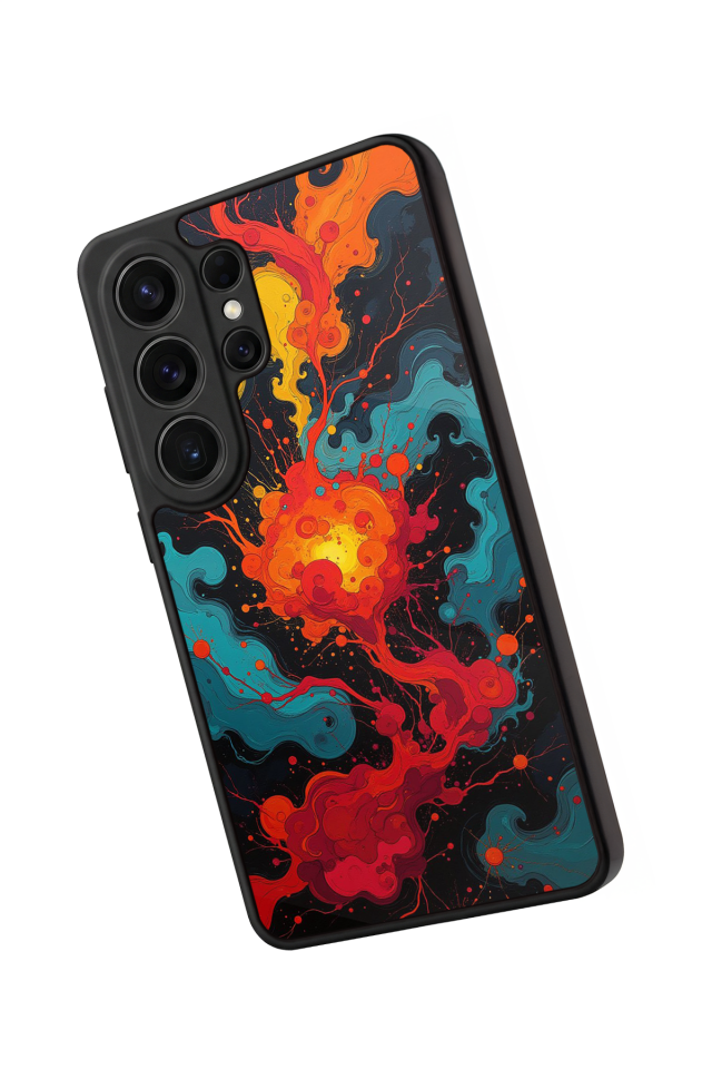 Samsung Galaxy S26 Ultra Uyumlu Abstract Tasarımlı Glossy Premium Kılıf
