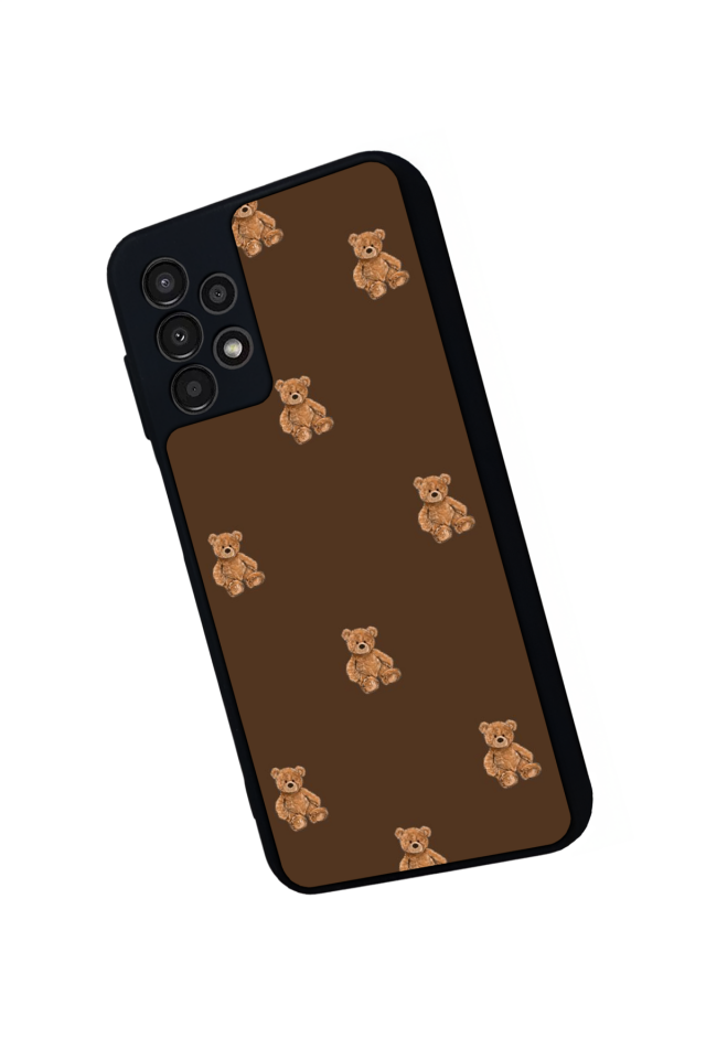 Samsung Galaxy A23 Uyumlu Ayı Tasarımlı Glossy Premium Kılıf