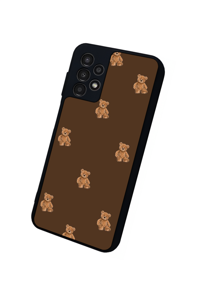 Samsung Galaxy A23 Uyumlu Ayı Tasarımlı Glossy Premium Kılıf