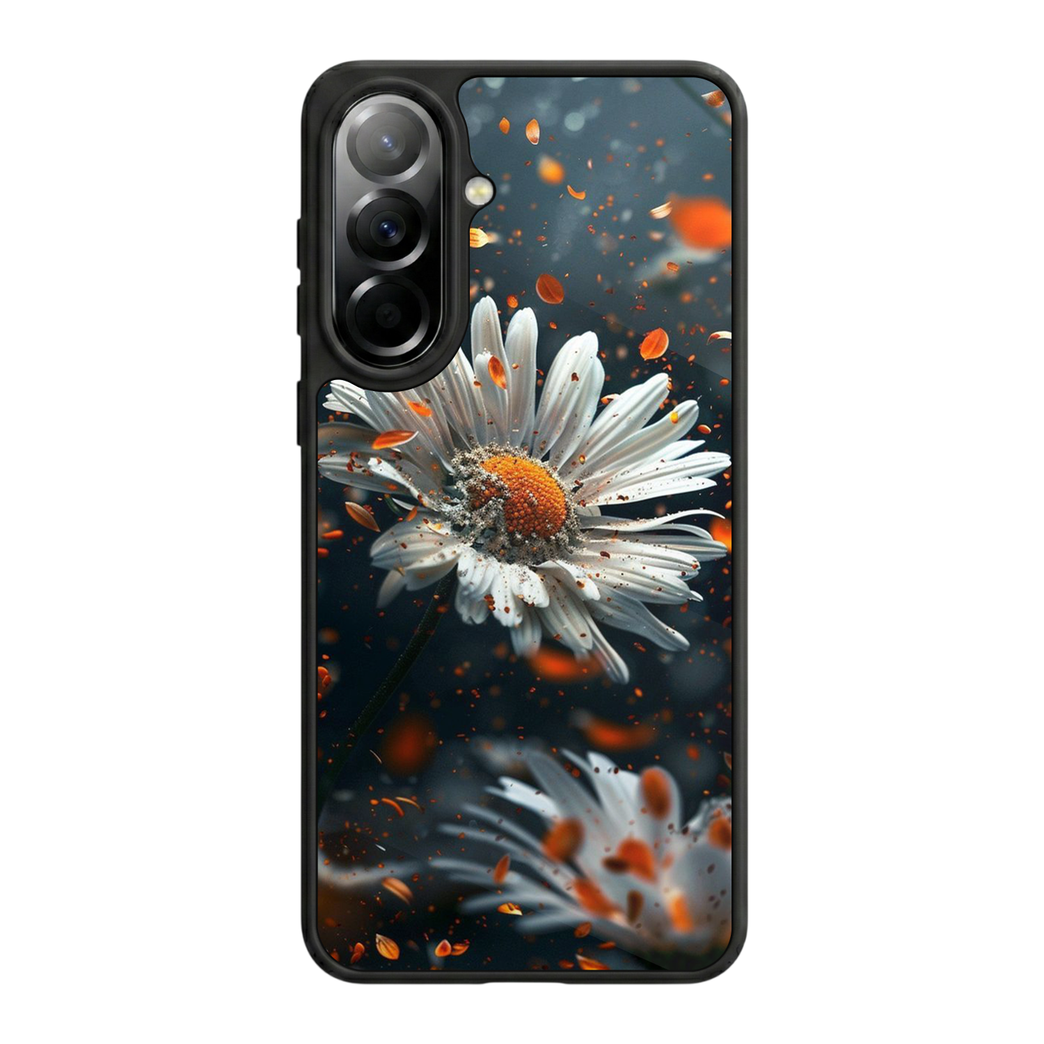Samsung Galaxy A37 Uyumlu Cicek Tasarımlı Glossy Premium Kılıf