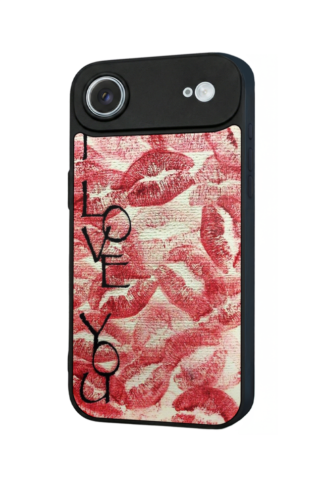 iPhone 17 Air Uyumlu Dudak Tasarımlı Glossy Premium Kılıf