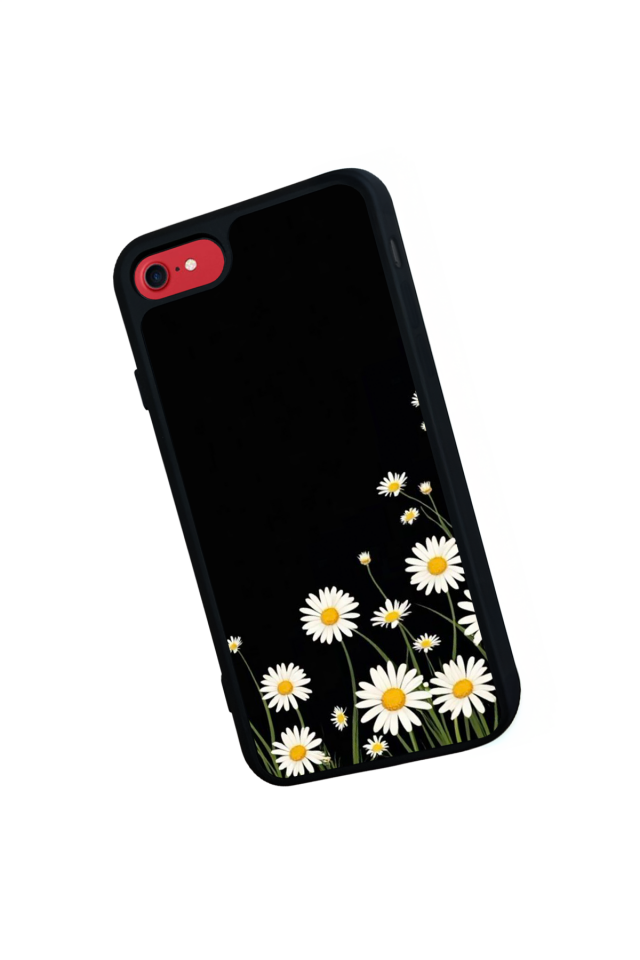 iPhone 8 Uyumlu Floral Tasarımlı Glossy Premium Kılıf