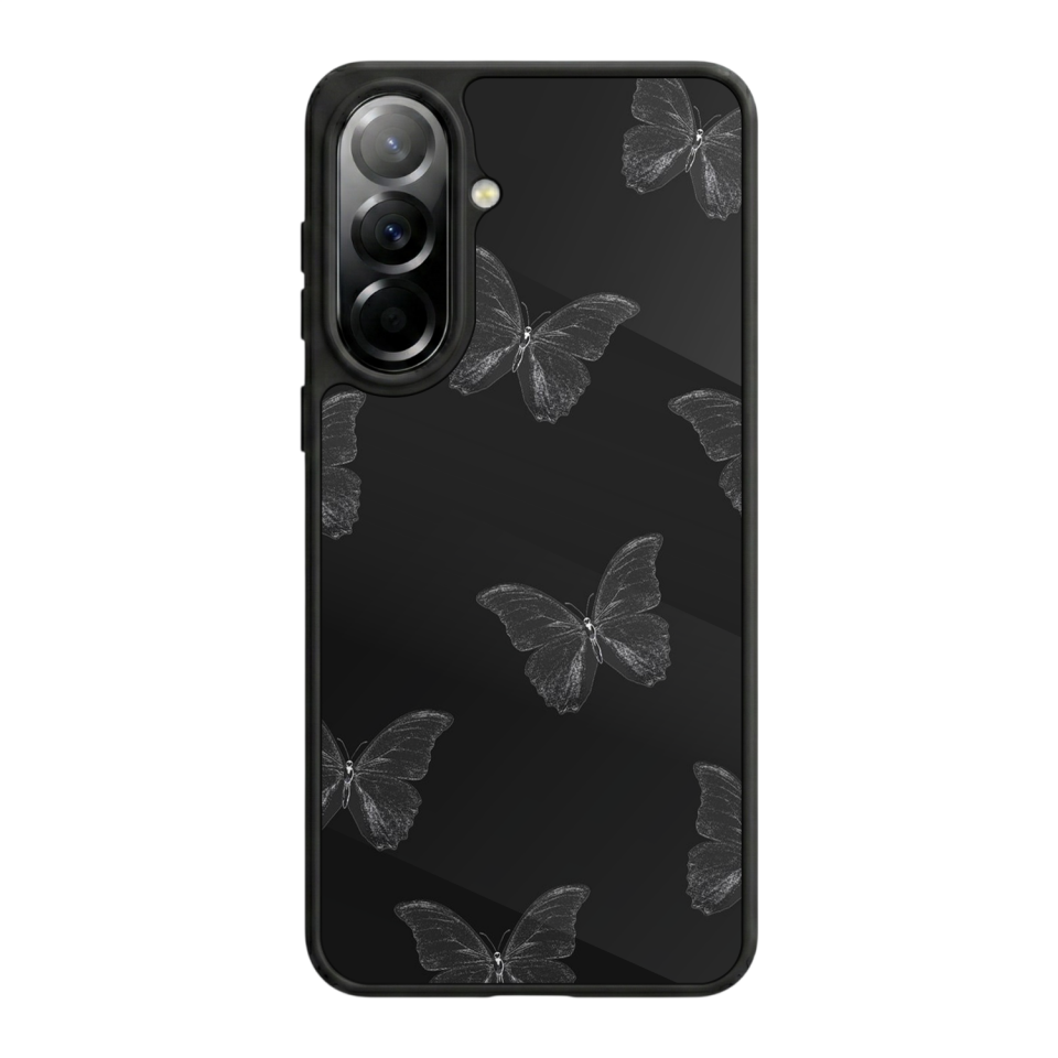 Samsung Galaxy A57 Uyumlu Kelebek Tasarımlı Glossy Premium Kılıf