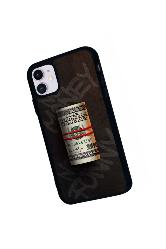 iPhone 11 Uyumlu Para Tasarımlı Glossy Premium Kılıf