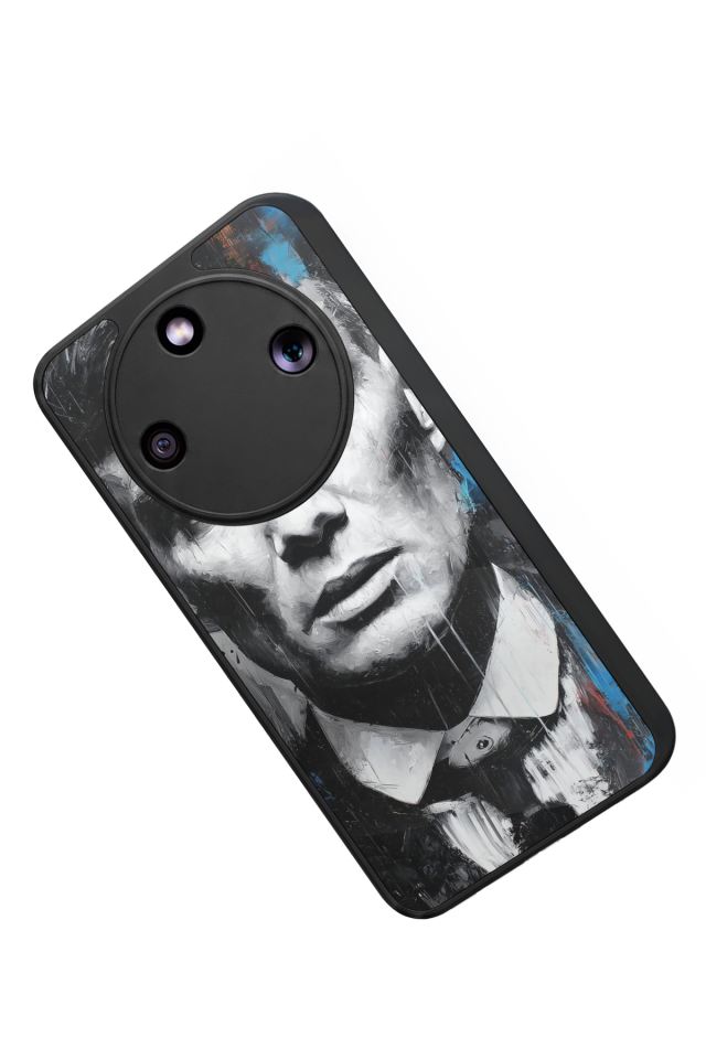 Honor Magic 8 Lite Uyumlu Peaky Blinders Tasarımlı Glossy Premium Kılıf