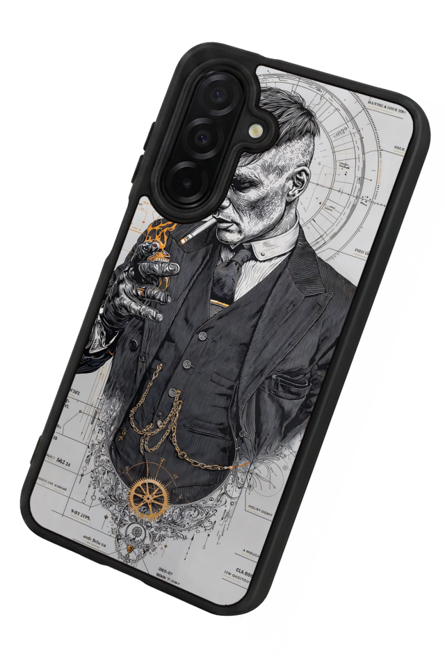 Samsung Galaxy A36 Uyumlu Peaky Blinders Tasarımlı Glossy Premium Kılıf