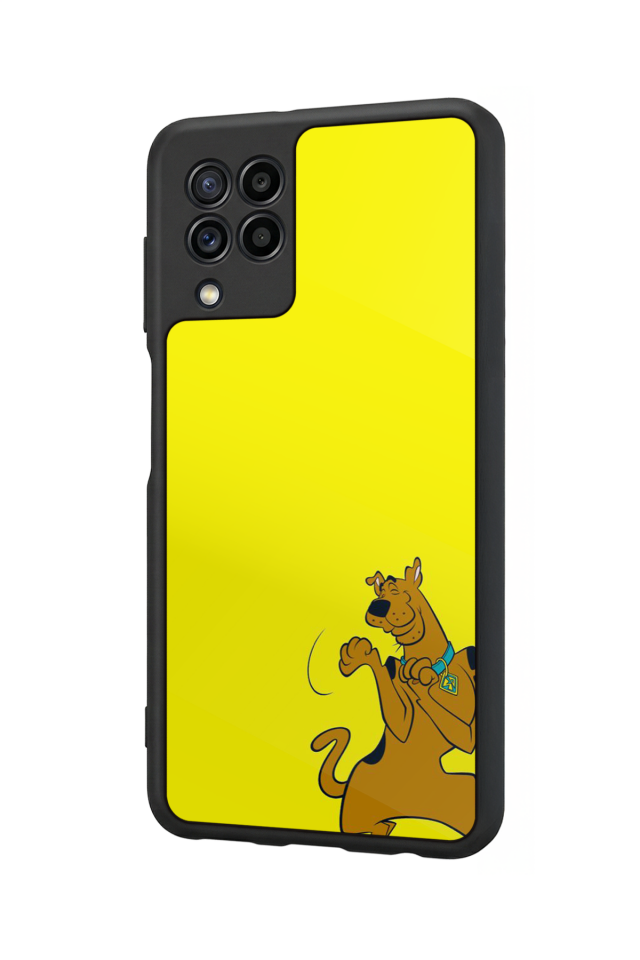 Samsung Galaxy M22 Uyumlu Scooby Doo Tasarımlı Glossy Premium Kılıf