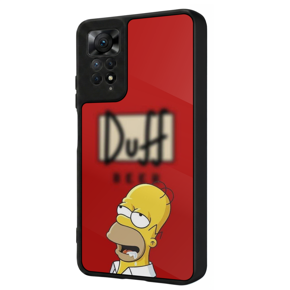 Xiaomi Redmi Note 12 Pro Uyumlu The Simpsons Tasarımlı Glossy Premium Kılıf