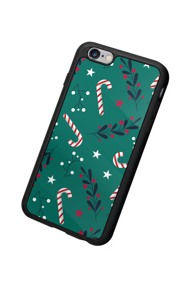iPhone 6 Plus Uyumlu Yilbasi Christmas Tasarımlı Glossy Premium Kılıf