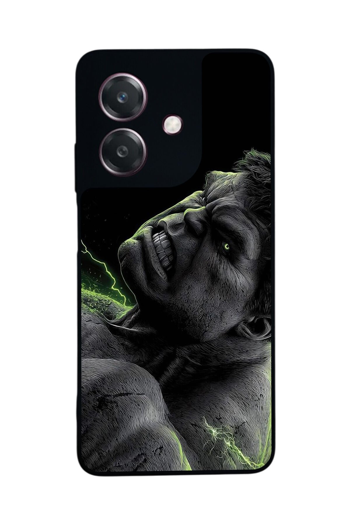 Oppo A3 5G Uyumlu Hulk Tasarımlı Glossy Premium Kılıf