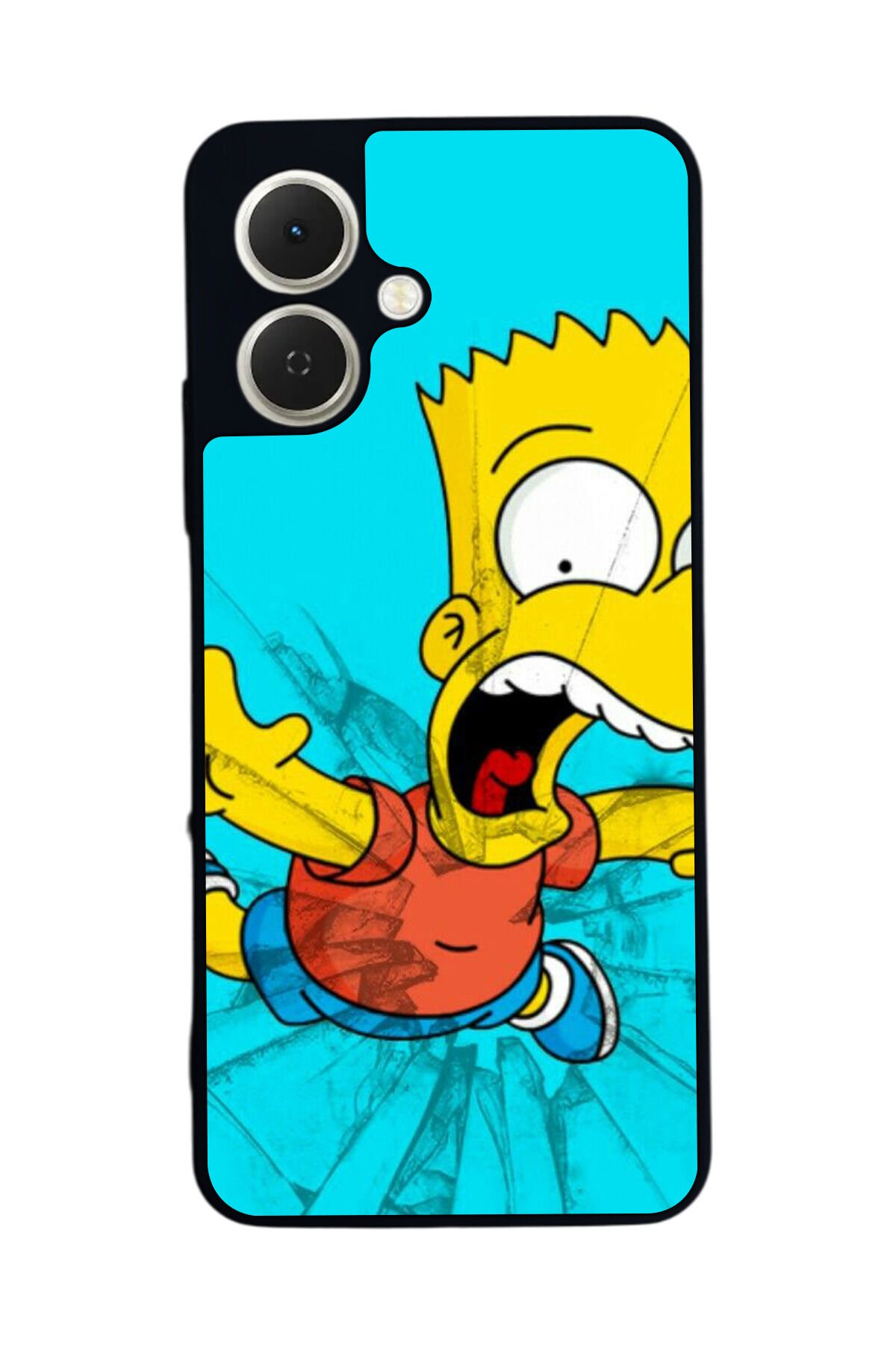 Tecno Spark GO 2 Uyumlu The Simpsons Tasarımlı Glossy Premium Kılıf