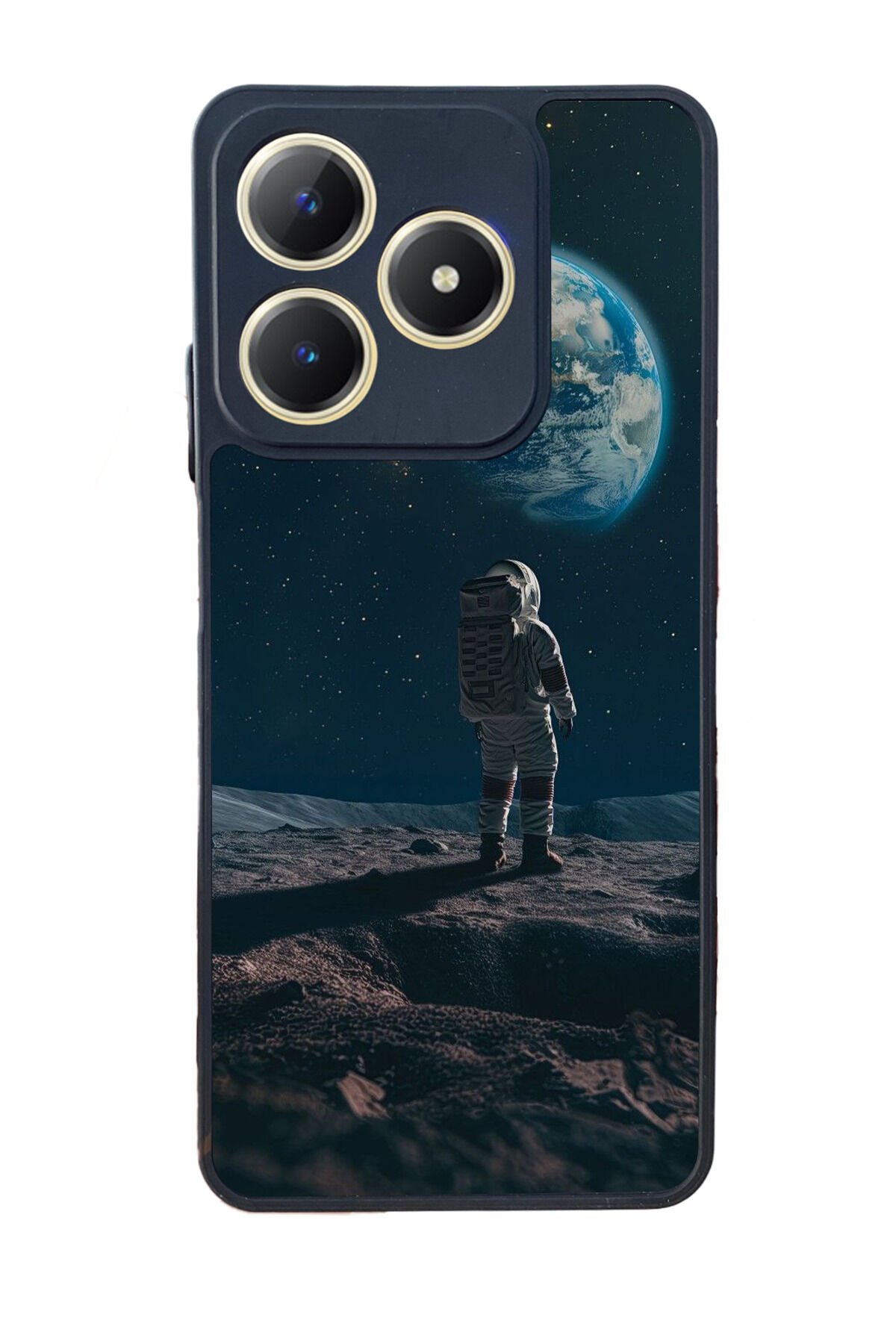 Realme C63 Mat Uyumlu Siyah Kılıf – Yumuşak Silikon, Koruyucu, Şok Emici Kapak