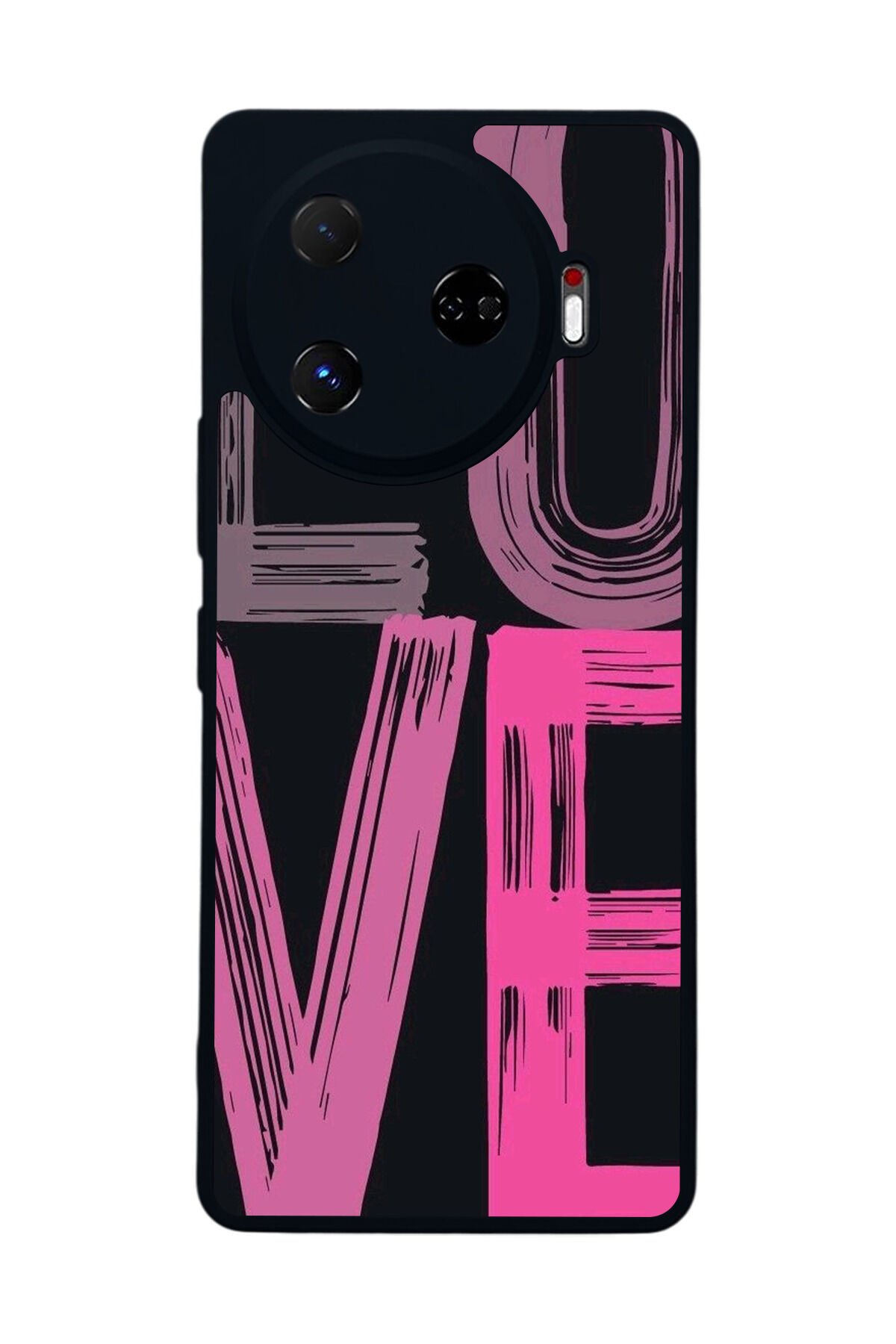 Tecno Camon 30 Pro Uyumlu Love Tasarımlı Glossy Premium Kılıf