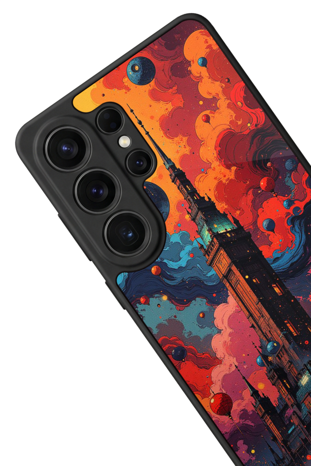 Samsung Galaxy S26 Ultra Uyumlu Abstract Tasarımlı Glossy Premium Kılıf