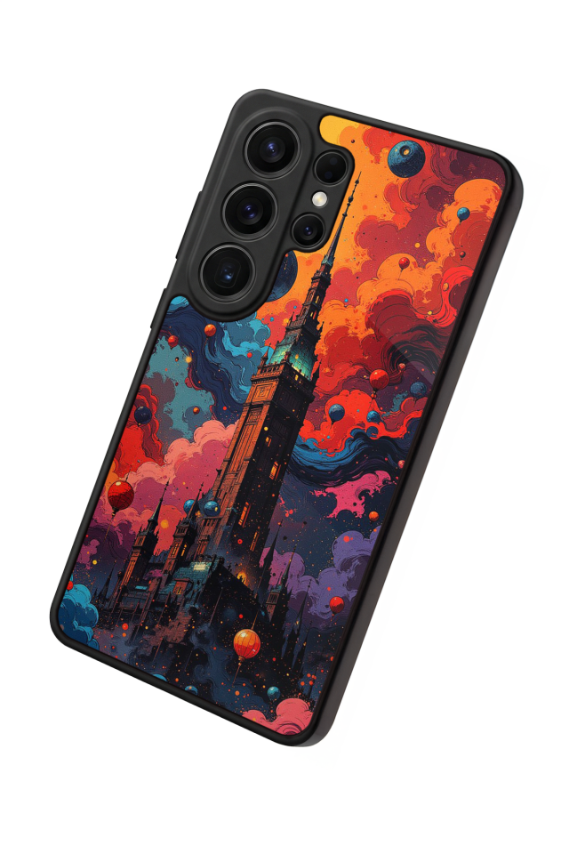 Samsung Galaxy S26 Ultra Uyumlu Abstract Tasarımlı Glossy Premium Kılıf