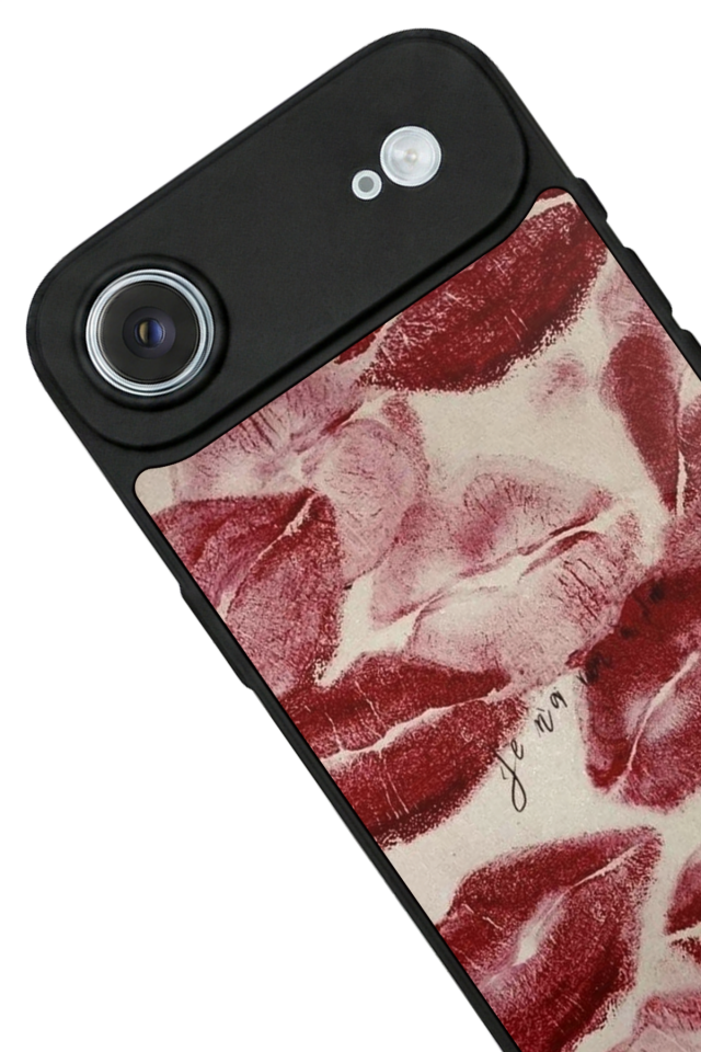 iPhone 17 Air Uyumlu Dudak Tasarımlı Glossy Premium Kılıf