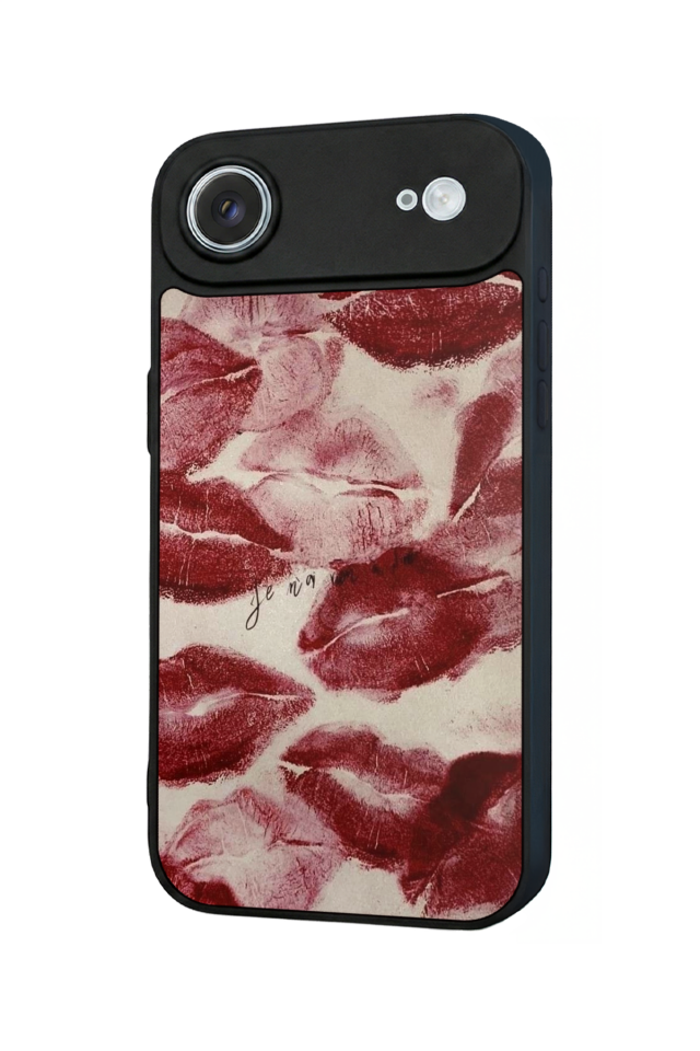 iPhone 17 Air Uyumlu Dudak Tasarımlı Glossy Premium Kılıf