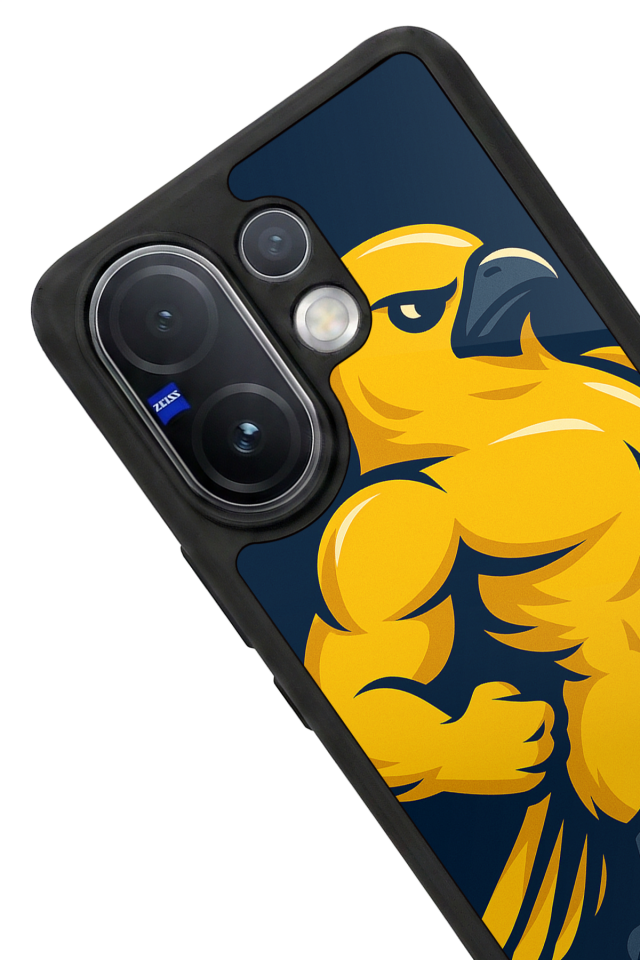 Vivo V60 Uyumlu Fenerbahce Tasarımlı Glossy Premium Kılıf
