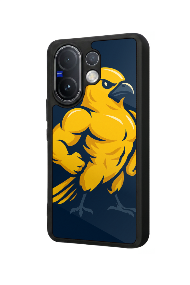 Vivo V60 Uyumlu Fenerbahce Tasarımlı Glossy Premium Kılıf