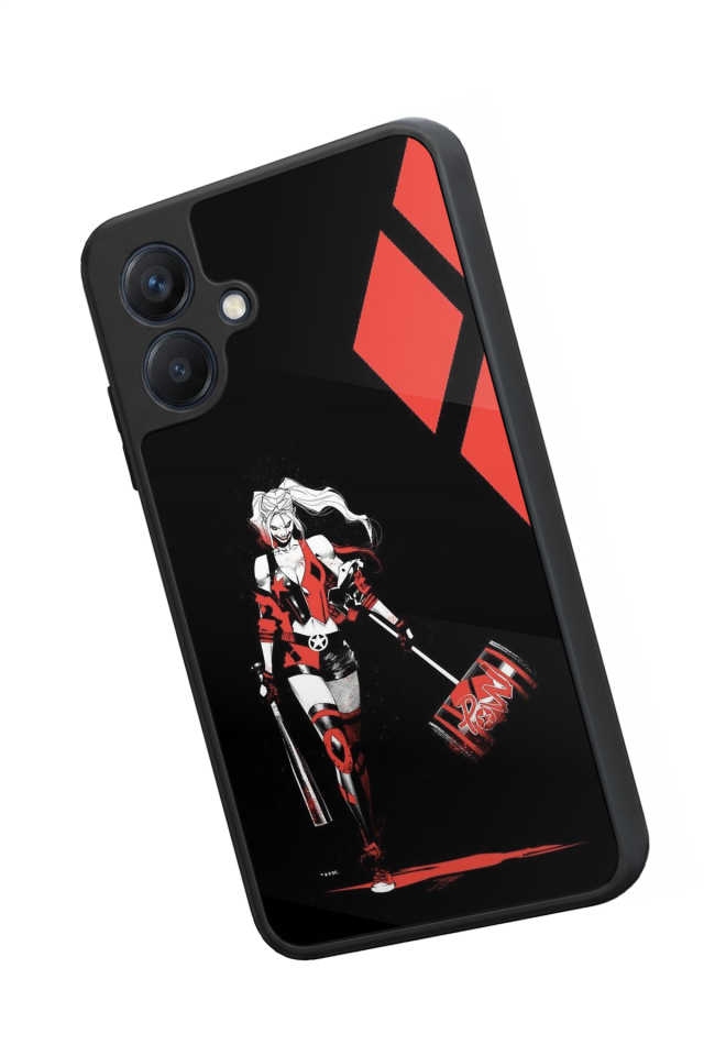 Samsung Galaxy A07 Uyumlu HarleyQueen Tasarımlı Glossy Premium Kılıf