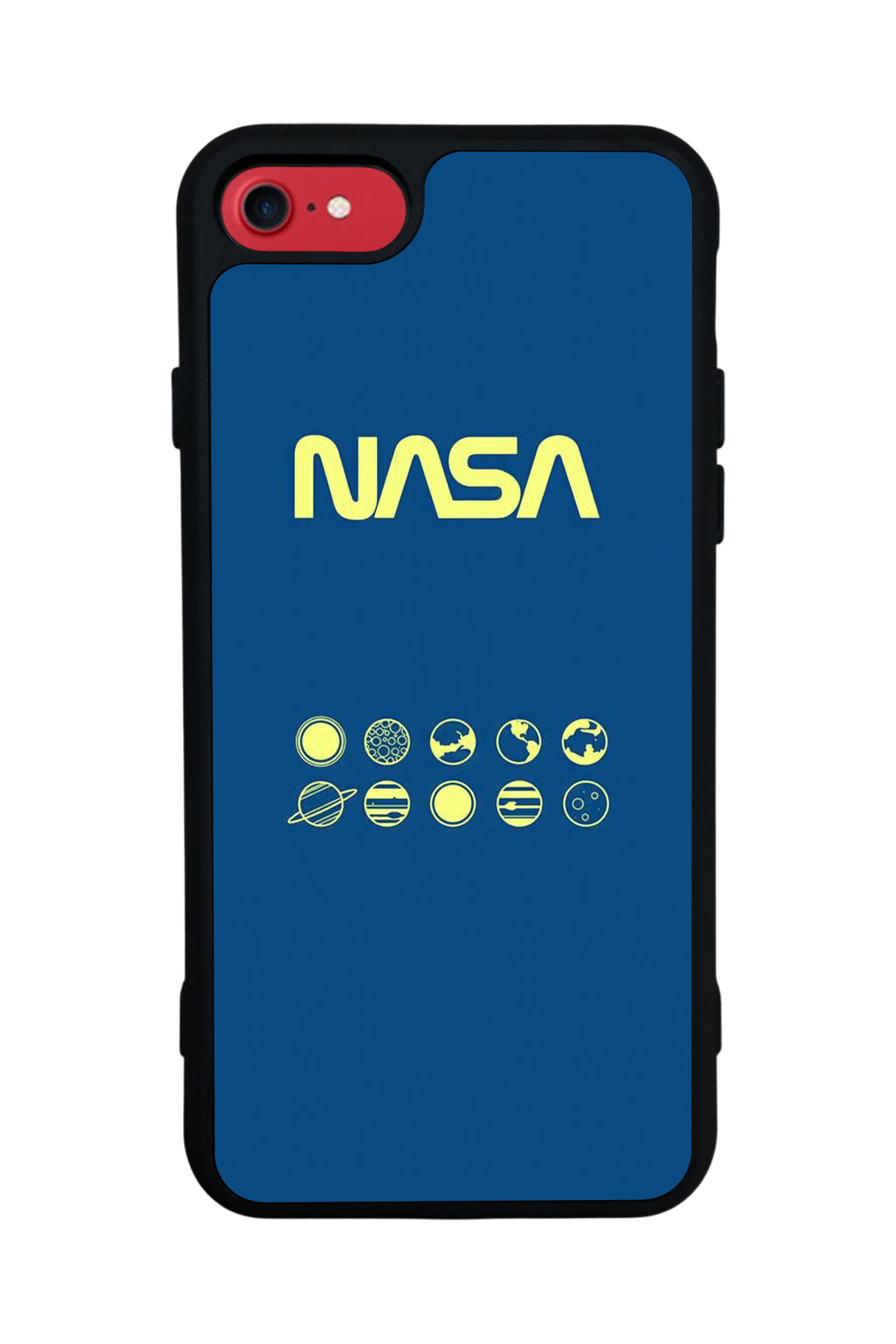 iPhone SE Uyumlu Nasa Tasarımlı Glossy Premium Kılıf