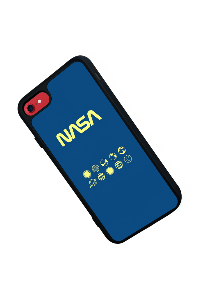 iPhone SE Uyumlu Nasa Tasarımlı Glossy Premium Kılıf