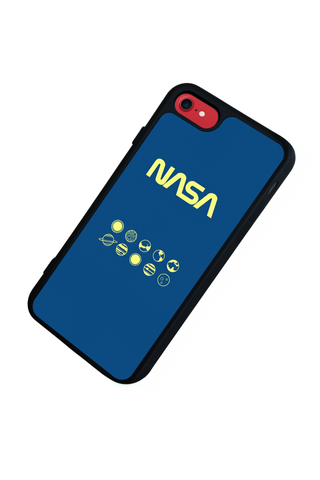 iPhone SE Uyumlu Nasa Tasarımlı Glossy Premium Kılıf