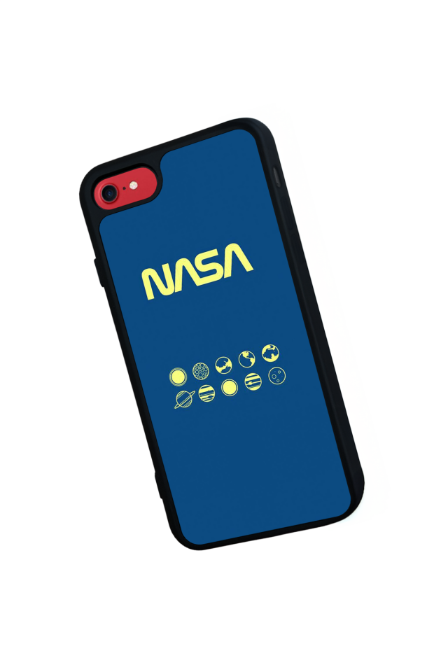 iPhone SE Uyumlu Nasa Tasarımlı Glossy Premium Kılıf
