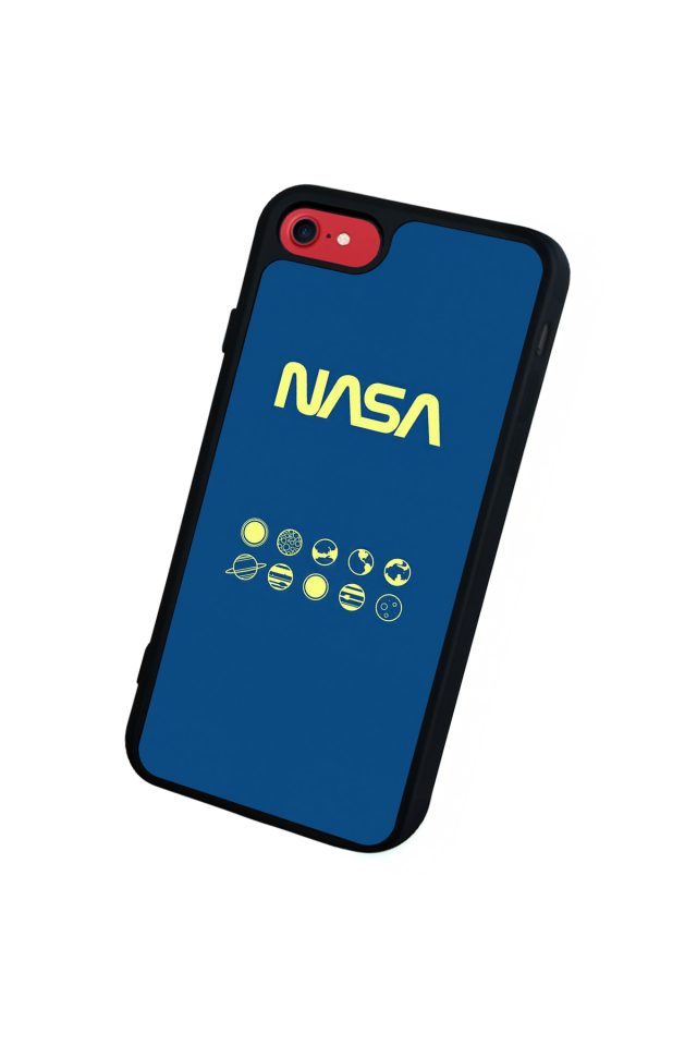 iPhone SE Uyumlu Nasa Tasarımlı Glossy Premium Kılıf