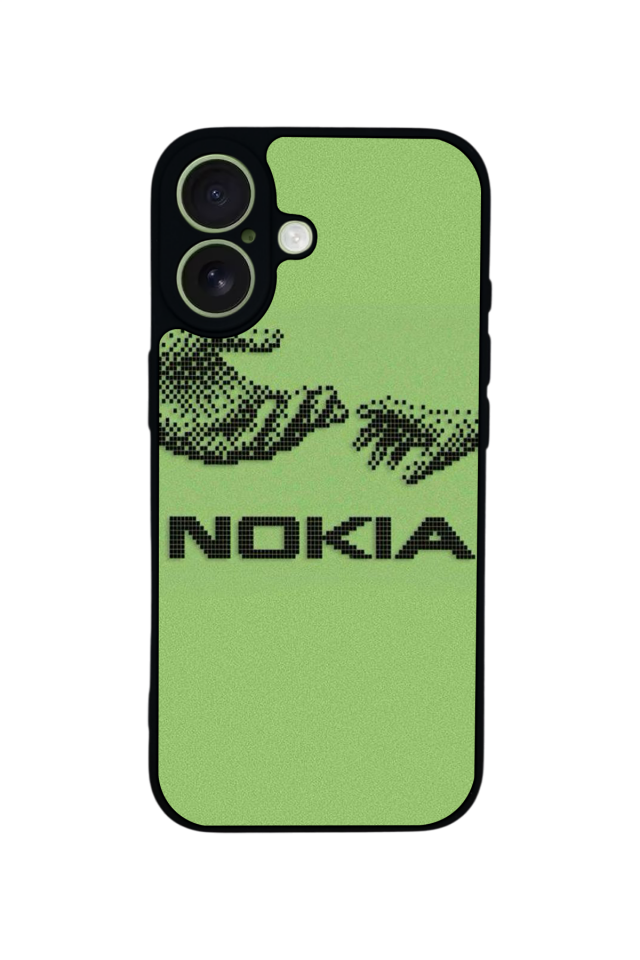 iPhone 17 Uyumlu Nokia Tasarımlı Glossy Premium Kılıf