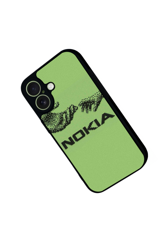 iPhone 17 Uyumlu Nokia Tasarımlı Glossy Premium Kılıf